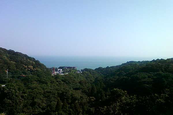 白須賀宿からの太平洋