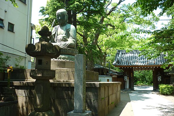 品川寺銅造地蔵菩薩坐像